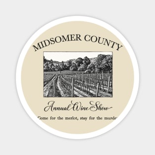 Midsomer Murders, Annual Wine Show Magnet